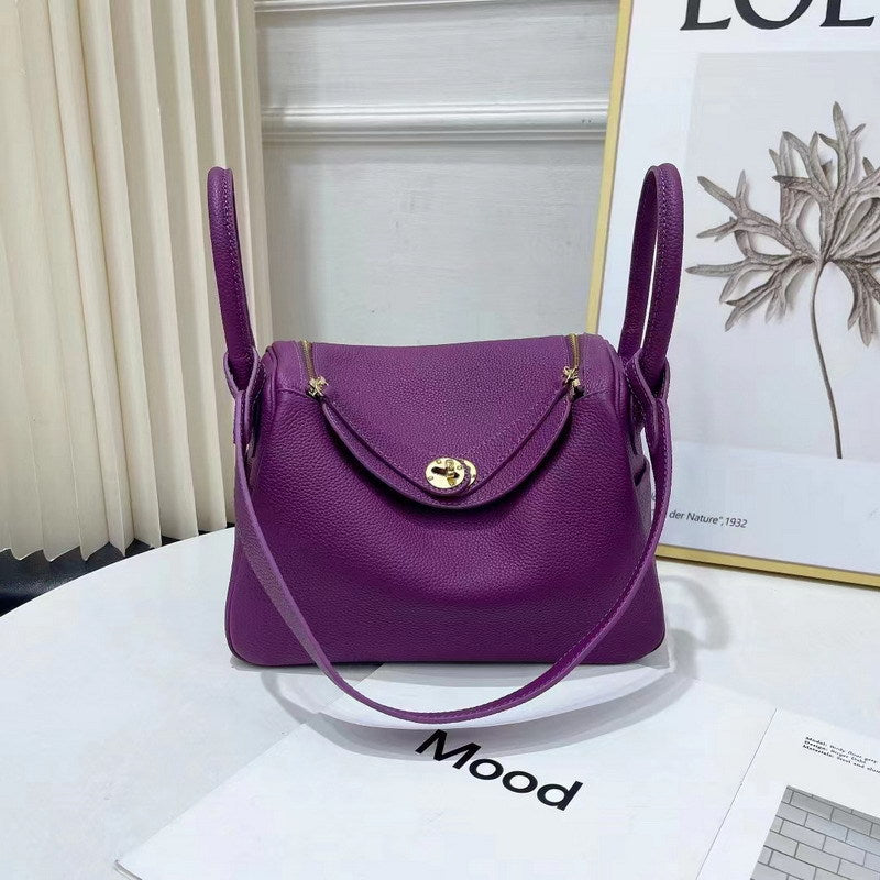 Top Grain Leather Inspired Lindy Bag New Colors