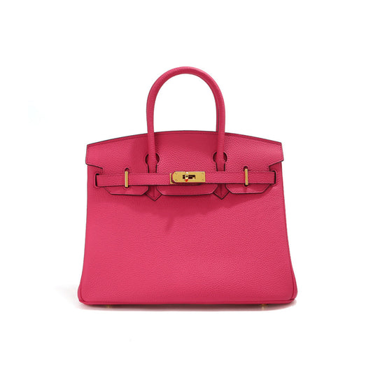 Top Grain Leather X-large Inspired Birk Handbag