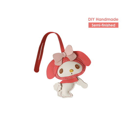 My Melody Inspired Handmade Leather Charm - POPSEWING®