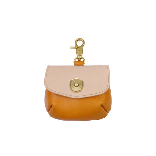 POPSEWING® Leather Bi-color Coin Purse Airpods Holder
