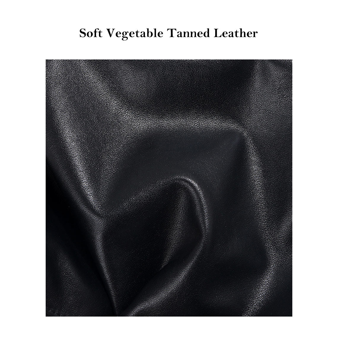 Vegetable Tanned Leather Minimalist Shoulder Bag