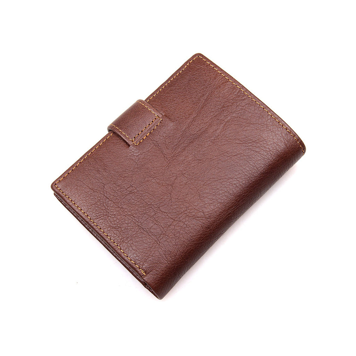 Leather Men Trifold Wallet