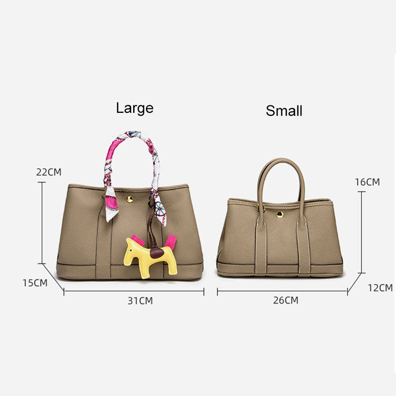 Inspired Garden Party Bag Handbags for Women Vegan Leather Bag Set