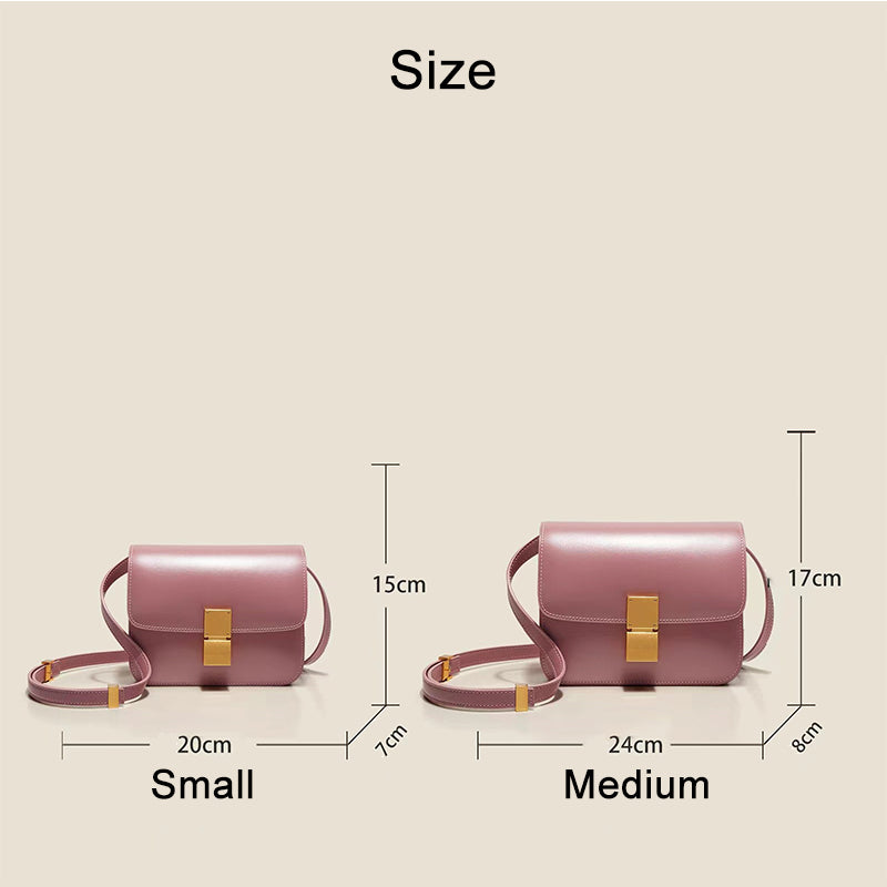 Inspired Box Bag Satchel Bag Woman Shoulder Bag